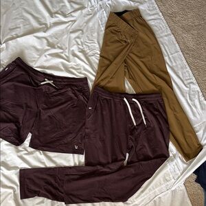 Lot of Vuori Men’s Joggers and shorts, XXL